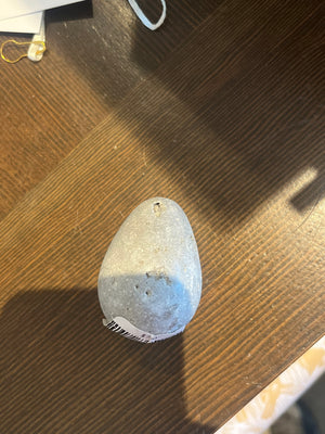 DECOR-Carved Stone/Marble Egg, 4 Styles