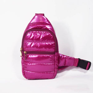 PURSE/SLING BAG- The Perry | Puffer Sling Bag - Pleasant Beach Living