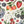 Pack of 20 Wild Berry Cocktail Paper Napkins by Hester & Cook, featuring vibrant berry design for dining and entertaining.