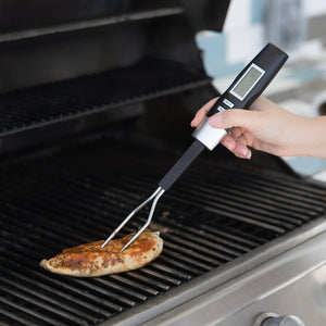 KITCHEN-GRILL-THERMOMETER- Grill Fork Digital Meat Thermometer For BBQ - Pleasant Beach Living