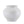 Paper Mache Pot Natural White Dia 9.45