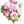 Soft pink peony silk wedding bouquet featuring 18-inch blooming peonies from Sweet Home Deco.