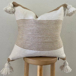 PILLOW-Summer Pillow with down insert - Pleasant Beach Living