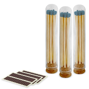 Thankful Greetings matches for candles, with a striking matchstick and matchbox designed for lighting candles and creating cozy ambiance.