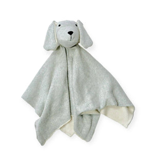 BABY- BLANKET-Puppy Dog - Organic Baby Lovey Security Blanket Cuddle Cloth - Pleasant Beach Living