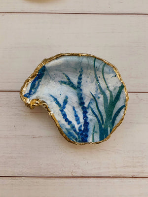 PAINTED SHELLS- HANDMADE-" Under the sea " Serenity Shells - Pleasant Beach Living