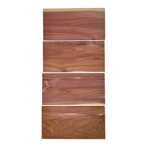 KITCHEN-GRILL-Cedar Grilling Planks, Set of 4, 5” x 11” x 0.25" - Pleasant Beach Living