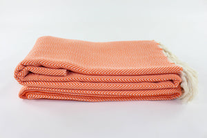 Turkish Herringbone Pattern Blanket