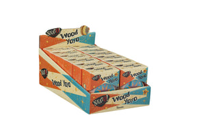 Wooden retro classic yo-yo toy by Toysmith with a smooth finish and traditional design for skillful play