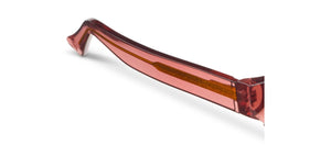 Peepers Spotlight reading glasses with clear frames and rectangular lenses, stylish eyewear for comfortable reading.