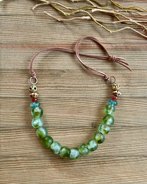 JEWELRY-NECKLACE- Rock and Love fair trade -beachy boho necklace - Pleasant Beach Living