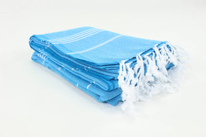 TOWEL-Premium Turkish Classic Striped Towel Blanket - Pleasant Beach Living