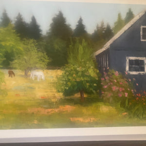 GREETING CARD-Kathy Levine- Summer Pasture - Pleasant Beach Living
