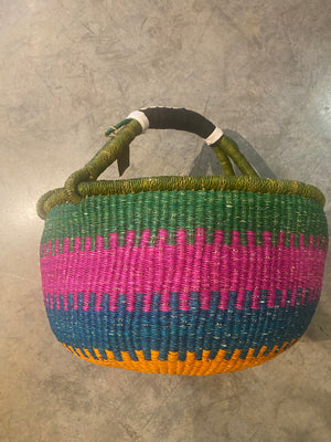 BASKET-Extra Large Bolga Market Basket - Pleasant Beach Living
