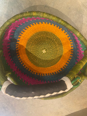 BASKET-Extra Large Bolga Market Basket - Pleasant Beach Living