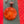 JEWELRY-NECKLACE- Sterling Silver Necklace with Stunning Orange Stone Pendant