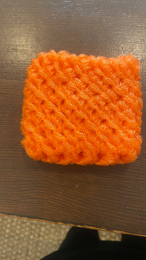 Dot and Army cleaning scrubbies made in the USA, showing textured sponge surfaces ideal for kitchen and household cleaning.