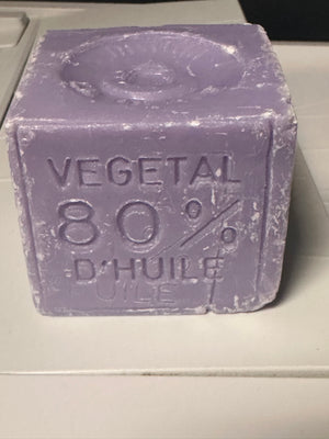 SOAP- Lavender- Marseille Cube Soaps Assorted Scents Natural and Pretty, Small and Large - Pleasant Beach Living