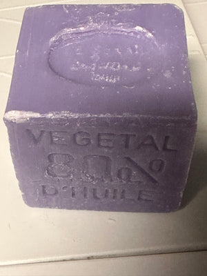 SOAP- Lavender- Marseille Cube Soaps Assorted Scents Natural and Pretty, Small and Large - Pleasant Beach Living