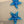 Miniature glass starfish figurine from SHOPGIVECOURAGE, decorative collectible with detailed, translucent glass design.