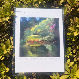 ART -UNFRAMED PRINT -Artist Fatima Young, Light at the End