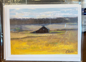 GREETING CARDS-Lopez Island Farm: Painted by Local Artist Kathy Levine - Pleasant Beach Living