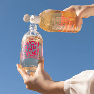 SOAP- BATH-SAVON LIQUIDE MARSEILLE- Refill Soap Wild Rose 33.8 fl oz Plastic Bottle - Pleasant Beach Living