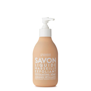 SOAP-BATH-SAVON DE MARSEIILLE-Exfoliating Liquid Soap Sparkling Citrus 10 fl oz - Pleasant Beach Living