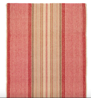 RUG- DASH AND ALBERT-Framboise Handwoven Cotton Rug (2x3) - Pleasant Beach Living