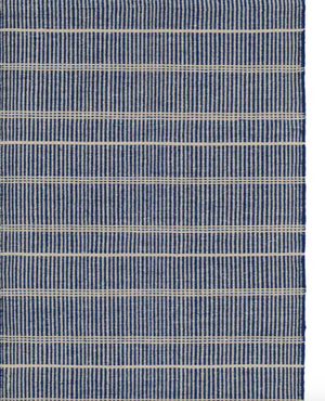RUG- DASH AND ALBERT-Samson Navy Indoor/Outdoor Rug (3x5) - Pleasant Beach Living