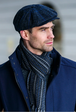 HATS-Driving Caps -Grey- Made in Ireland - Unisex - Pleasant Beach Living
