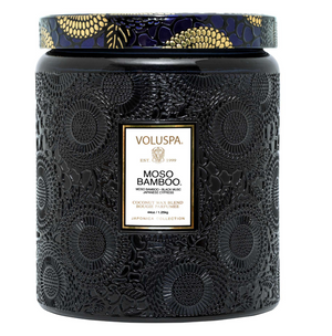 CANDLE- VOLUSPA- Moso Bamboo 44oz Luxe Jar - Pleasant Beach Living