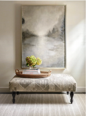 Indoor/outdoor Samson Oak rug by AnS featuring a geometric pattern in warm tones, measuring 2x3 feet.