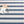 Blue awning stripe machine washable rug by AnS, 3x5 feet, featuring a stylish dash and Albert design with bold blue and white stripes.