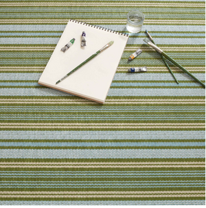 RUG- DASH AND ALBERT-Caravan Stripe Multi Machine Washable Rug (2x3)