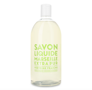 SOAP- BATH- SAVON LIQUID MARSEILLE- Refill Soap- FRESH VERBENA 33.8 fl oz Plastic Bottl