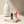 White ceramic aromatherapy essential oil diffuser from Cliganic with a sleek, modern design and a small water reservoir.