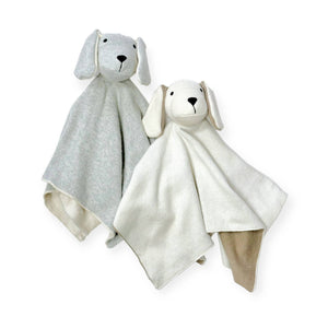 BABY- BLANKET-Puppy Dog - Organic Baby Lovey Security Blanket Cuddle Cloth - Pleasant Beach Living