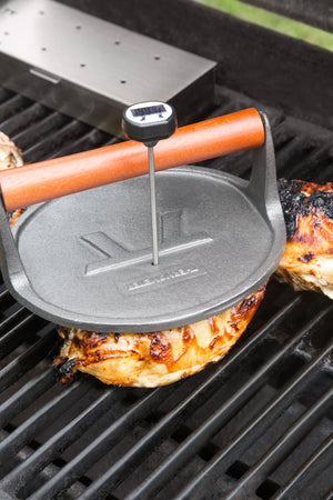 KITCHEN-GRILL PRESS- Cast Iron Round - Pleasant Beach Living