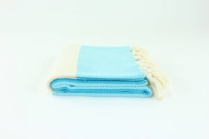 TOWEL-Premium Turkish Herringbone Pattern Towel