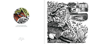 Coloring book for kids and adults by Angela Harding, featuring intricate nature illustrations from Simon & Schuster.