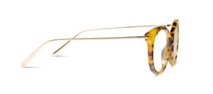 Peepers Margot blue light eyeglasses with rectangular frames, clear lenses, and stylish design for eye protection and fashion.