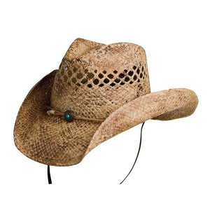 HATS - Sadie Western Raffia Shapable Hat