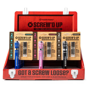 TOOLS- Screwdriver, Screw’d Up 6-in-1 Mini LED - Pleasant Beach Living
