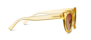 Peepers Capri sunglasses with clear reading glasses lenses and stylish frame, designed for eye protection and fashion.