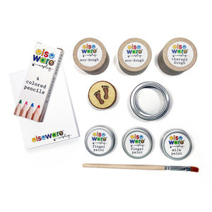 Little Explorer Kit by elseware unplug eco-friendly play set with colorful toys for creative outdoor exploration and imaginative fun.