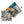 Puzzle box with a hare illustration; scattered pieces in white, blue, and orange tones.