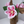 Pink Magnolia faux flower stem with 16 nature touch blooms, from Sweet Home Deco, showcasing realistic pink magnolia blossoms.