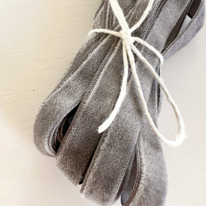 RIBBON-Flax & Twine 3/8" Velvet Ribbon - Pleasant Beach Living