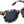 Peepers Center Stage sunglasses with stylish eyeglasses readers, featuring black frames and tinted lenses for a fashionable look.